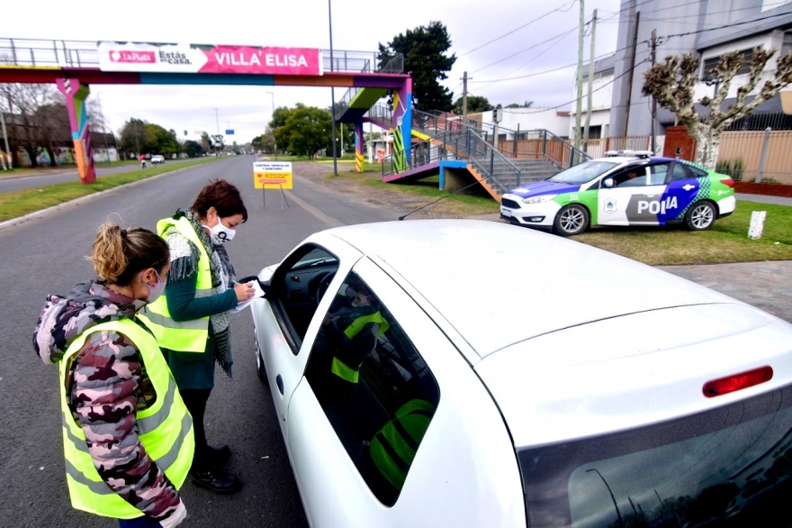 La Plata y cuarentena estricta: se realizaron controles de circulación a más de 100 mil vecinos