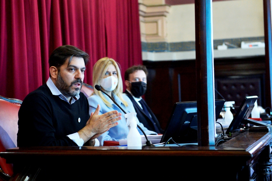 Bianco presentó el tercer informe ante la Bicameral de Emergencias de la Legislatura bonaerense