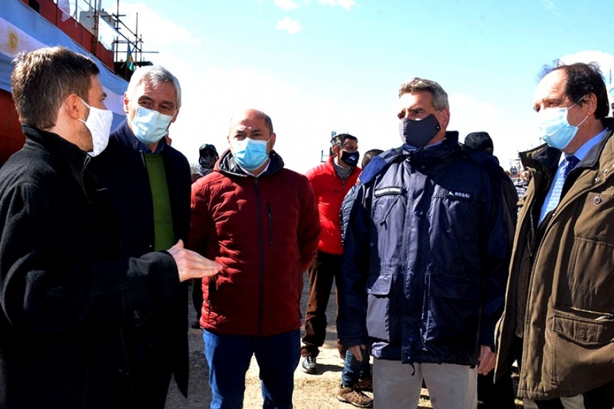 Cagliardi y Rossi en Astillero Río Santiago: se retomarán trabajos de construcción por $80 millones