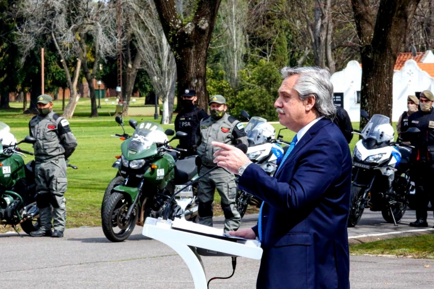 Alberto presentó un plan de seguridad para el Conurbano: “Contra el crimen estamos unidos todos”