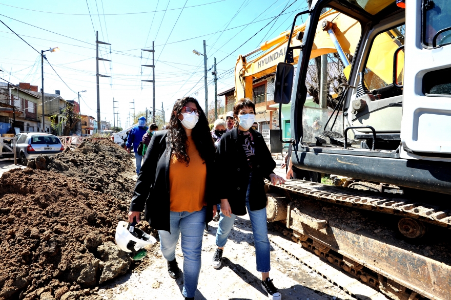 Provincia y el Municipio de Quilmes: avances sobre obras de servicios públicos en Villa Itatí