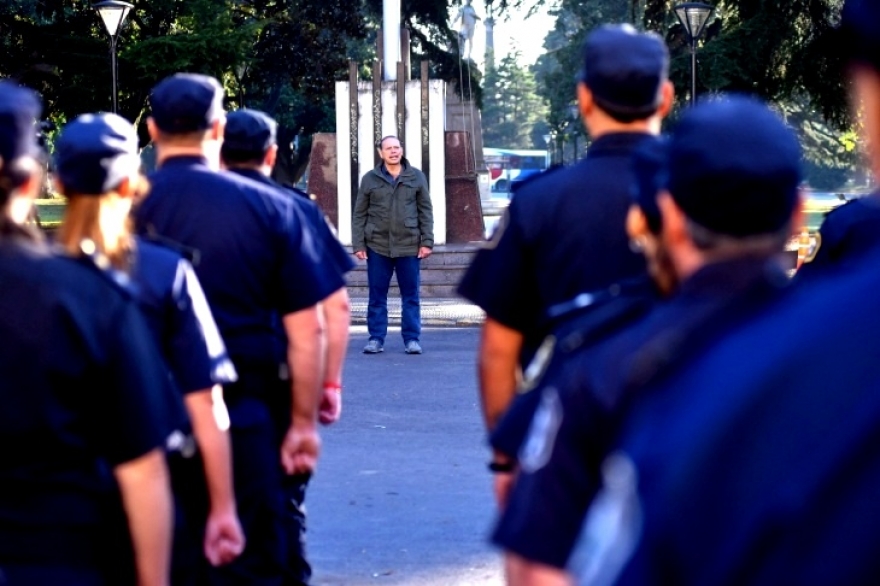 Berni confirmó que sancionará a los policías que se movilizaron y anunció el fin de la Policía Local