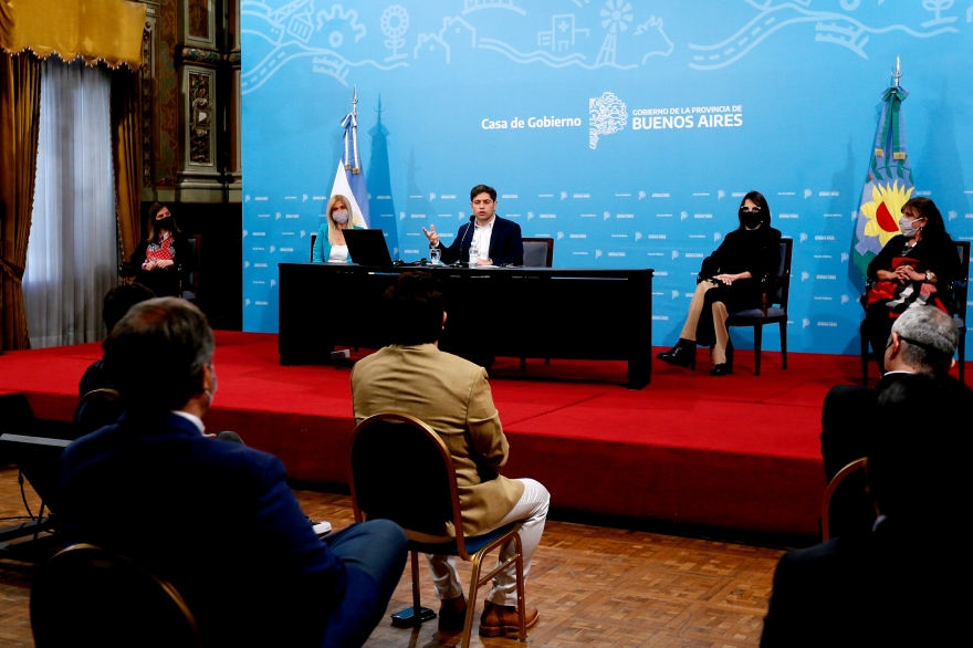 Kicillof anunció creación de banco de tierras y registro provincial ante la demanda habitacional