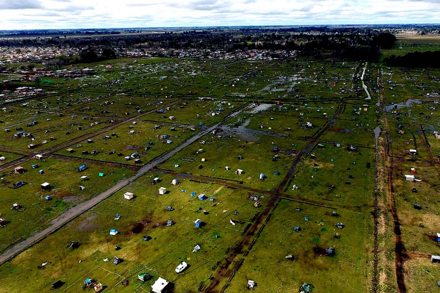 Provincia afirma que 500 familias ya se registraron para abandonar la toma de Guernica