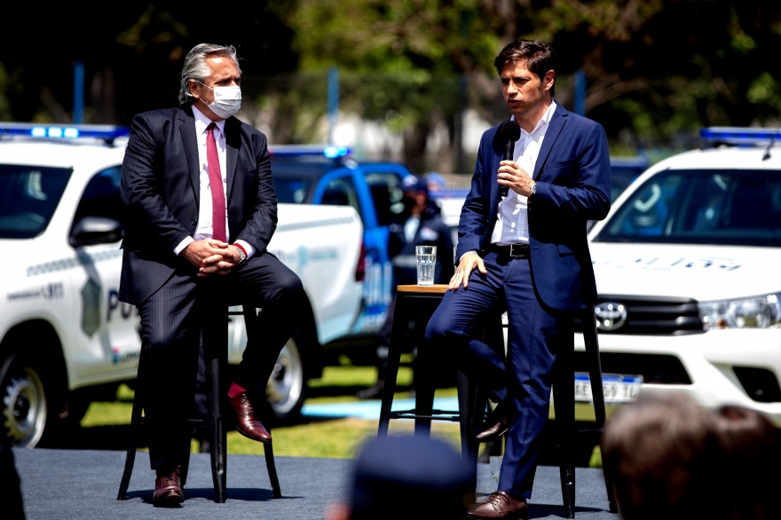 Kicillof en Lomas de Zamora: “Estamos dejando atrás ese escenario de tierra arrasada”