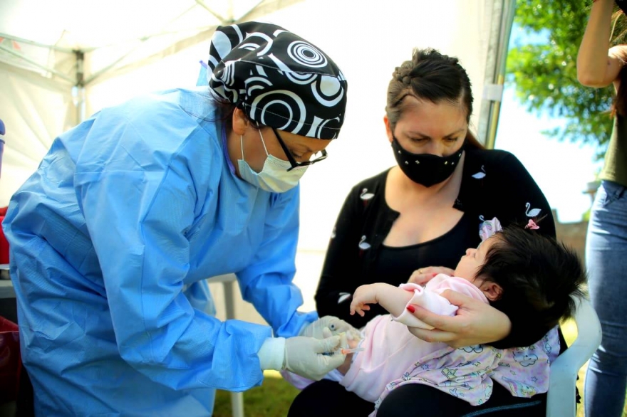 Esteban Echeverría: se aplicaron más de 8 mil vacunas a niños de 2 meses a 12 años