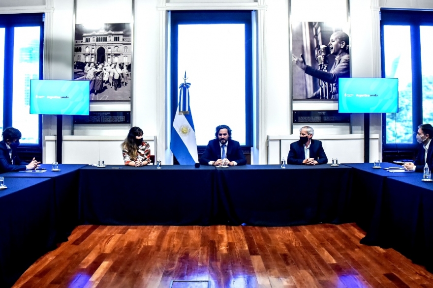 Cafiero firmó convenios de modernización con Esteban Echeverría, Morón, Ituzaingó y Escobar