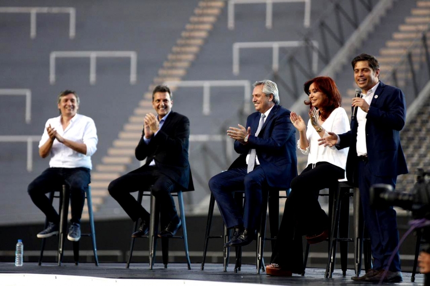 Cuáles son los cuatros anuncios que hizo Kicillof en el acto con Alberto y Cristina