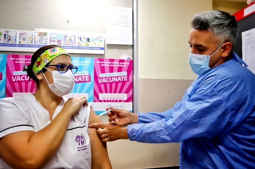 Durante el fin de semana, el Plan de Vacunación tendrá epicentro en La Plata