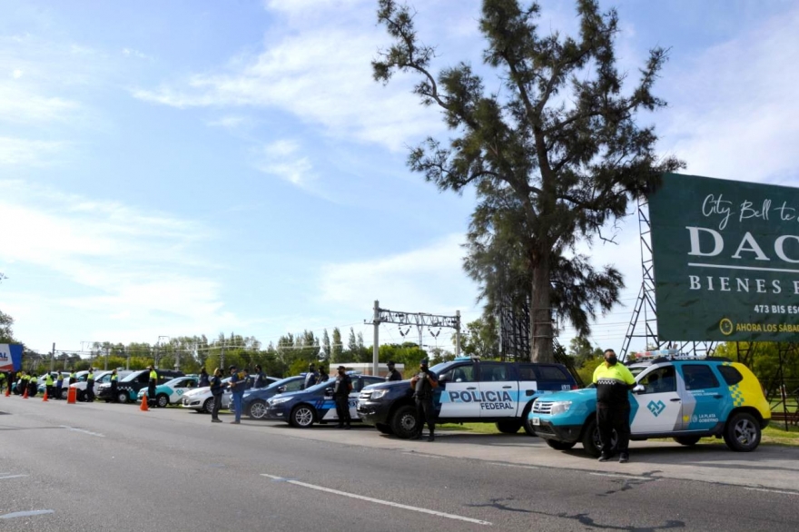 En la Plata sumaron a la Policía Federal para reforzar la seguridad