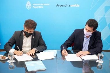 Nación avanza con el PREIMBA, programa que destina fondos para obras en toda la Provincia