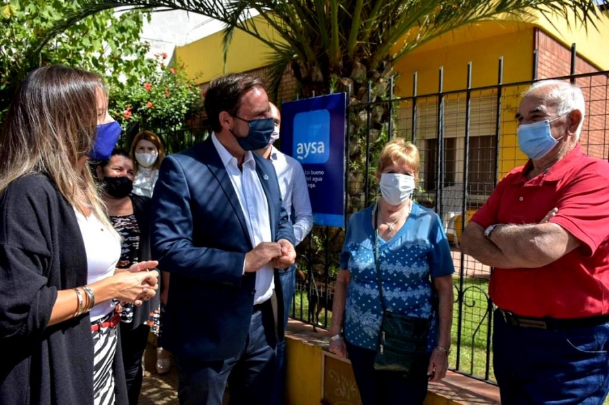 Galmarini y Sujarchuk inauguraron dos redes cloacales para 15000 habitantes de Escobar