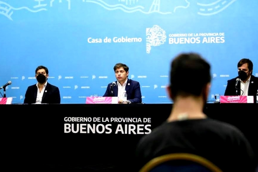 "No es una ola, es un tsunami", dijo Kicillof sobre los contagios en la provincia de Buenos Aires