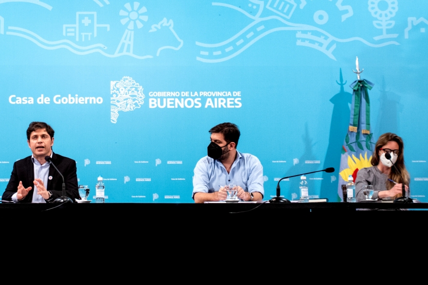 Kicillof pone sobre la mesa restricción de circulación más amplia y suspensión de clases