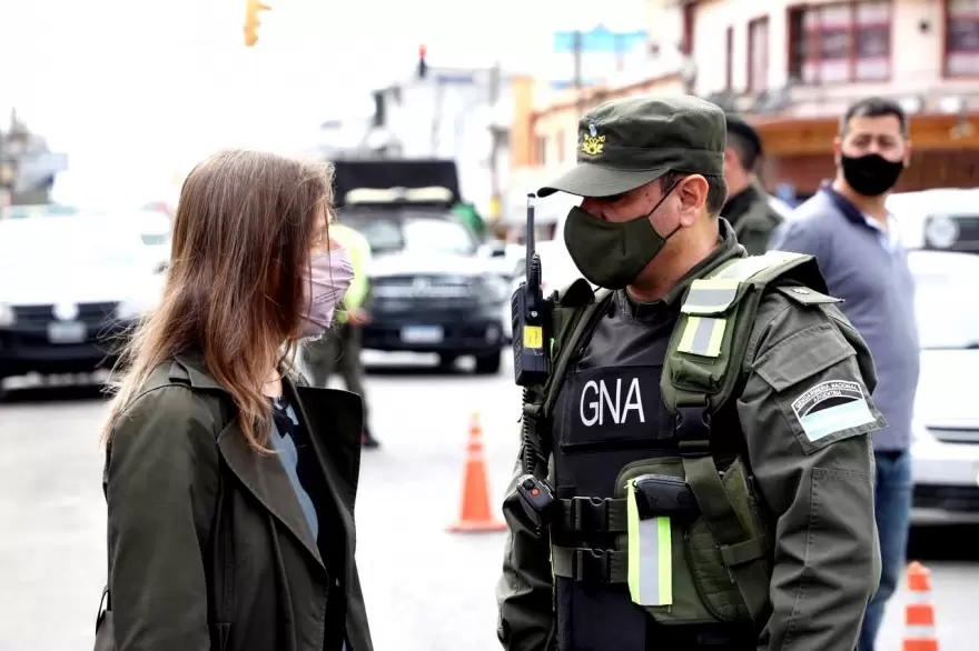 Frederic nuevamente en el Conurbano: supervisó el trabajo de Gendarmería en La Matanza