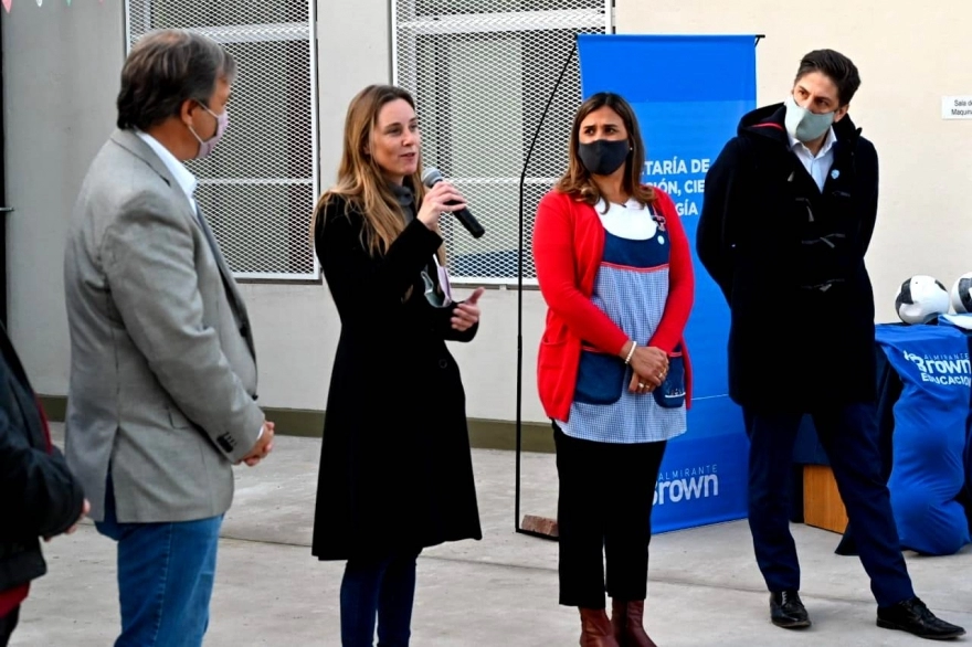 Vila y Trotta inauguraron un jardín de infantes y destacaron el rol Estado en la educación