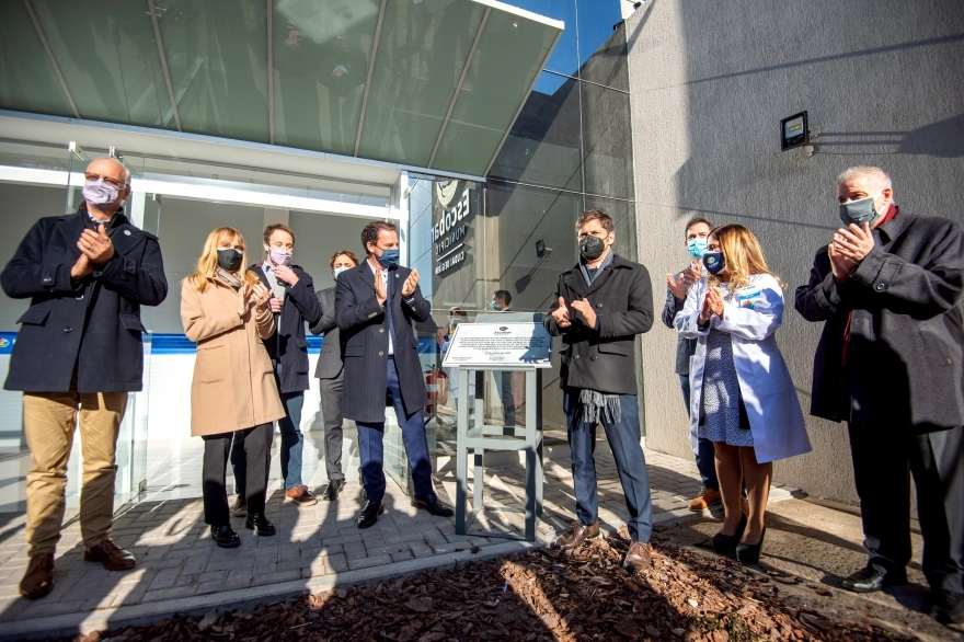 Cuál es la obra sanitaria que inauguró Kicillof en Escobar