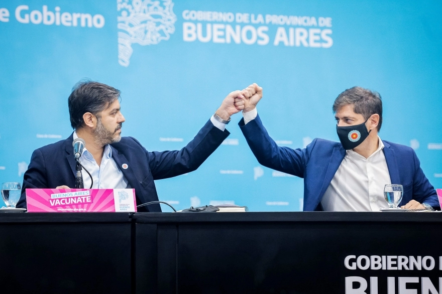 Kicillof anunció vacunación libre para grupos priorizados