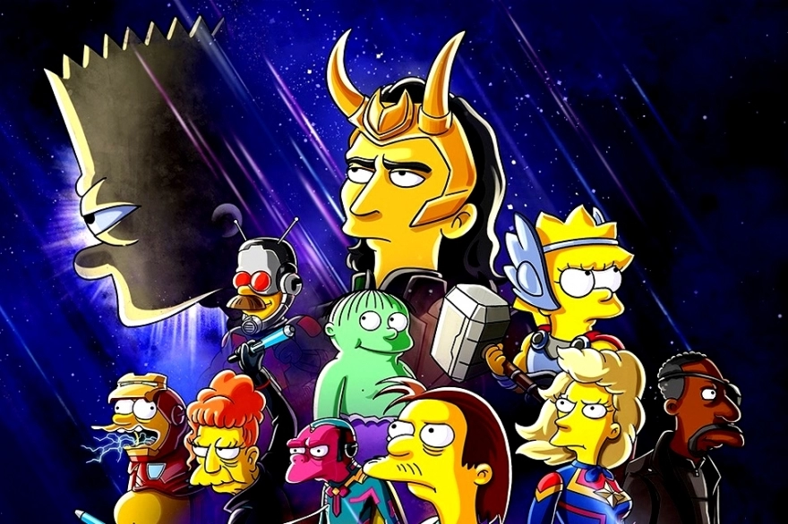 Disney+ y el estreno del corto donde Los Simpson se inspiran en Marvel