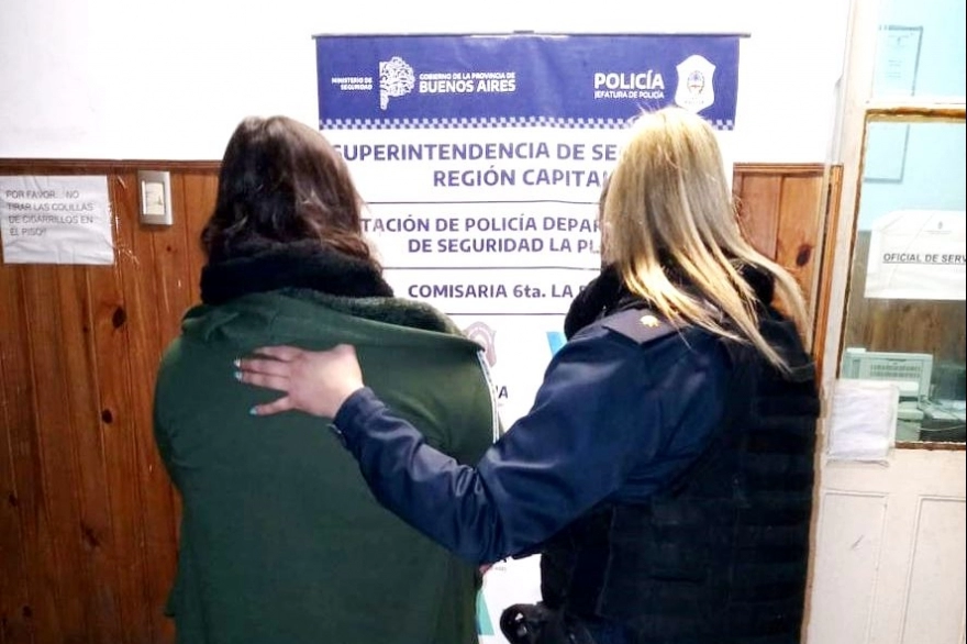 Una mujer que lideraba una banda de dealers fue detenida en La Plata