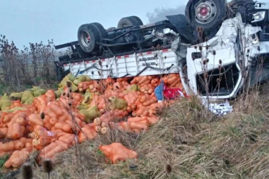 Choque frontal en la ruta entre Necochea y Miramar: un muerto