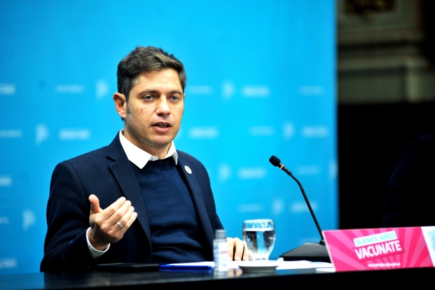 Kicillof anunció que el AMBA pasó a Fase 4 y la vacuna libre para mayores de 30 años