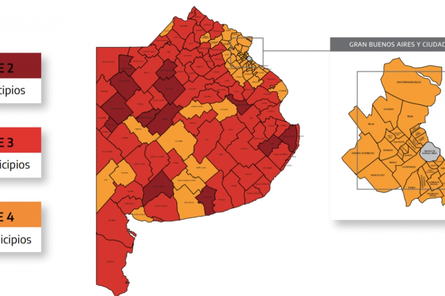 En qué fase está mi municipio: el AMBA pasó a Fase 4