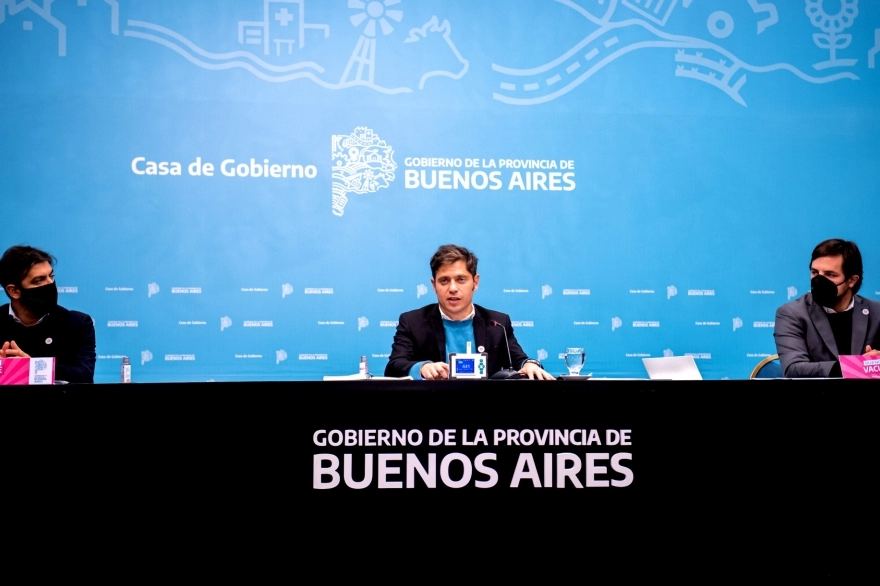 Kicillof resaltó el regreso a clases presenciales en los 135 municipios