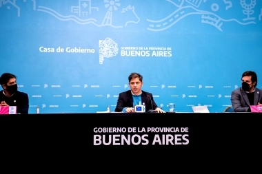 Kicillof resaltó el regreso a clases presenciales en los 135 municipios