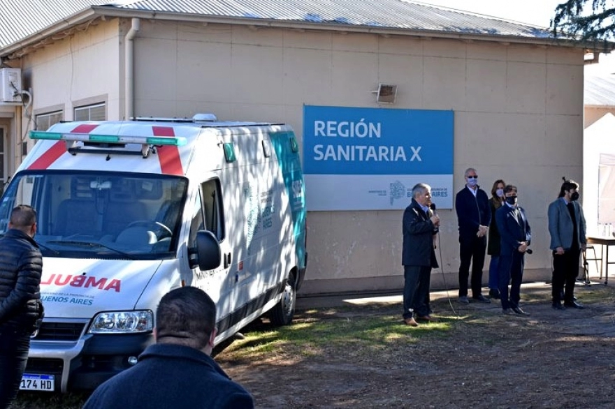 Chivilcoy recibió una ambulancia para el sistema de salud local