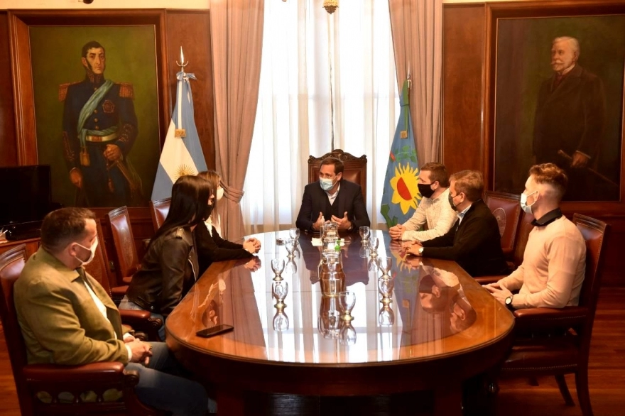 Garro se reunió con precandidatos de la lista de Santilli en Berisso