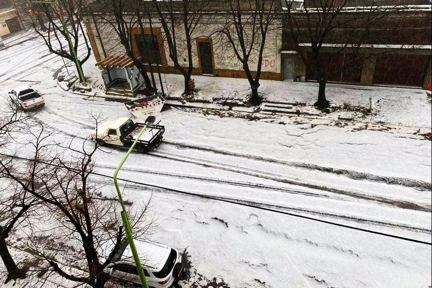 Temporal en Saladillo: lluvia, granizo y viento causaron destrozos