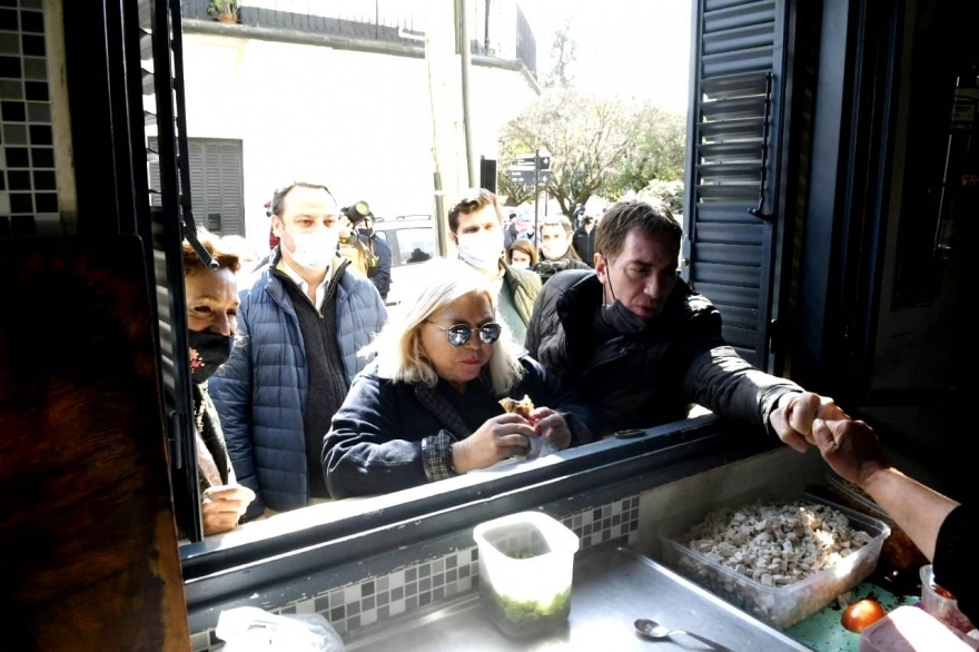 San Antonio de Areco: Santilli y Carrió hablaron dela  “revolución republicana”