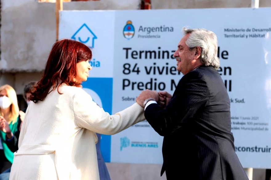 Tras la foto del cumple en Olivos, Cristina respaldó a Alberto Fernández