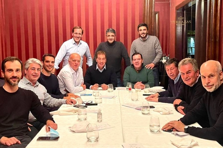 Con una cena con Larreta y Santilli, volvió el Grupo Dorrego