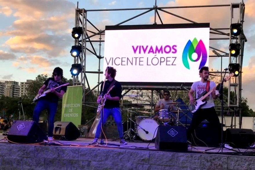 Llega una nueva edición de Bandas de mi Barrio a Vicente López