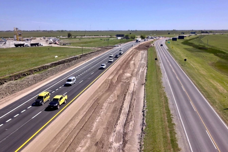 Se habilitó la segunda calzada de la Ruta 11, clave para el turismo bonaerense