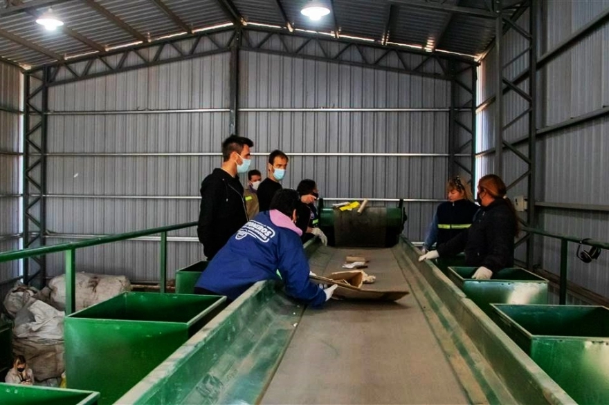 Se puso en funcionamiento la Planta de Reciclado en Junín