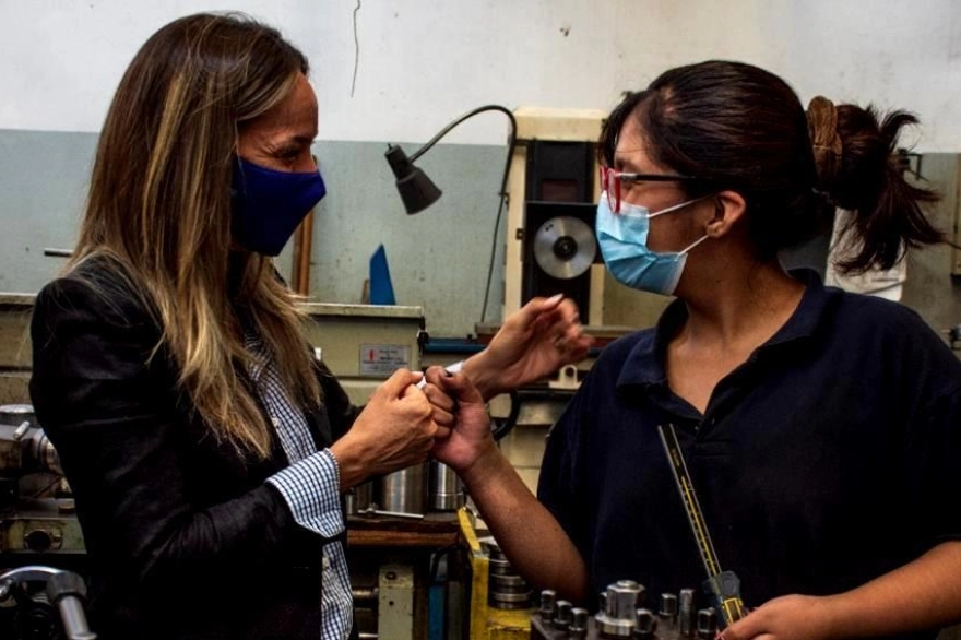 Malena Galmarini apostó a la inclusión de mujeres en la industria