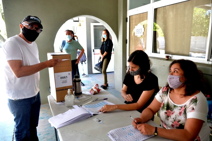 Julio y Gisela Zamora votaron en Tigre: convocaron a la ciudadanía a votar