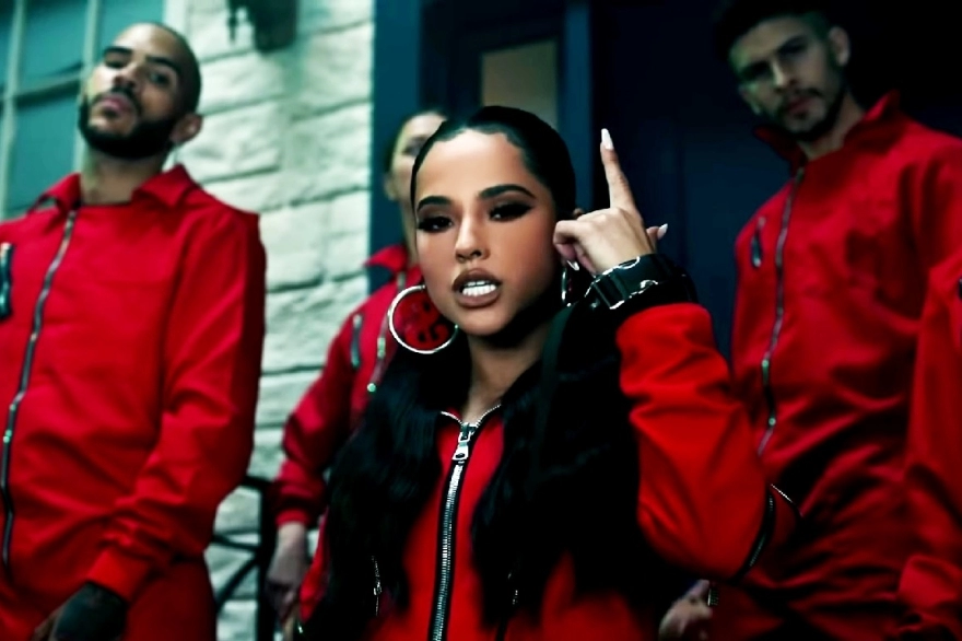 Becky G cantó ¡Bella Ciao! a días de la última temporada de La Casa de Papel