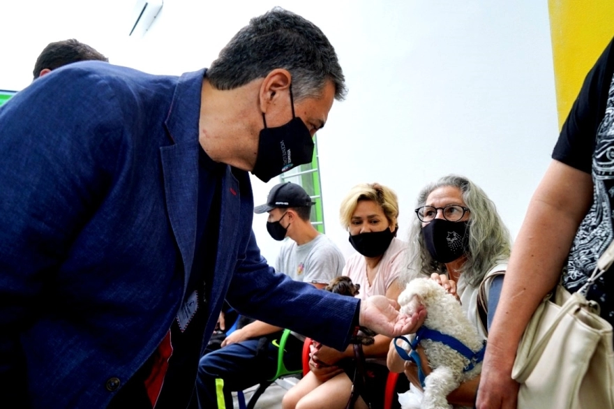 Jorge Macri visitó las obras finalizadas de Zoonosis