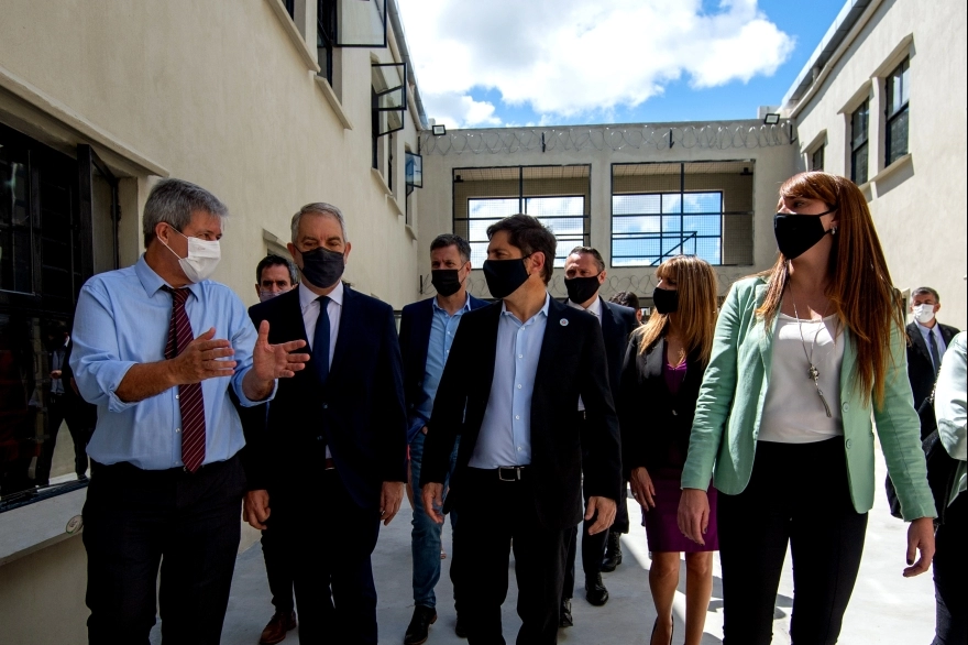 Desde Campana, Kicillof avanzó con la "reforma estructural" del Sistema Penitenciario