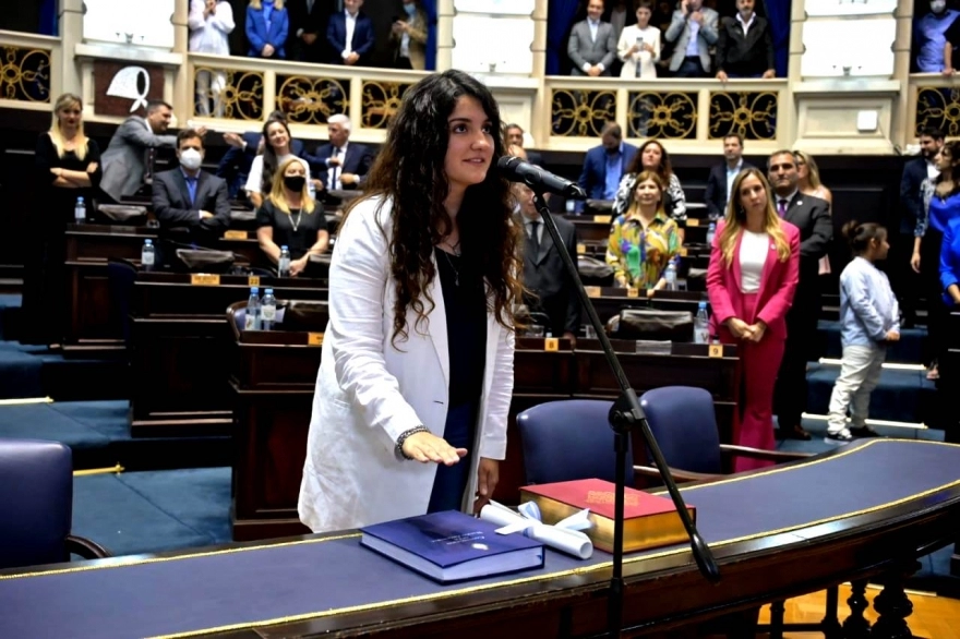 Quién es la diputada bonaerense más joven de la historia