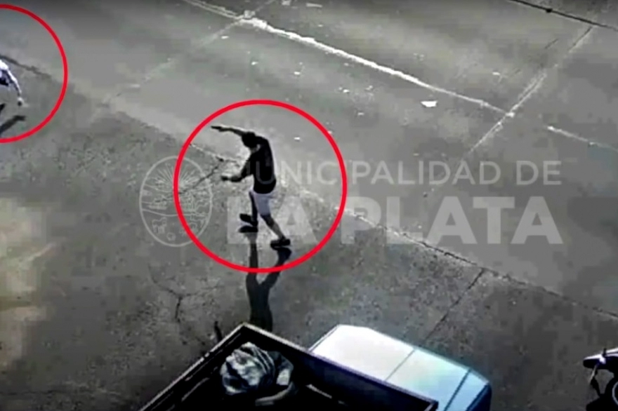 Video: baleó a un ladrón, llegó la policía, tensión y cuatro detenidos