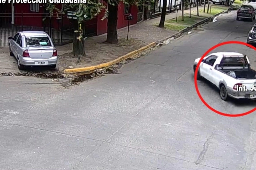 Video: robó un auto, intentó escapar y fue atrapado por la Policía