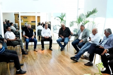 D’Onofrio avanzó en agenda conjunta con Cámaras de Transporte de Cargas