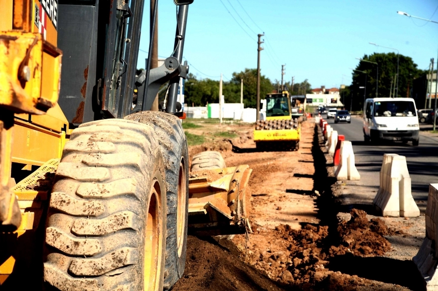 Avanza las obras de ensanche de la Avenida 31 entre Gonnet y Hernández