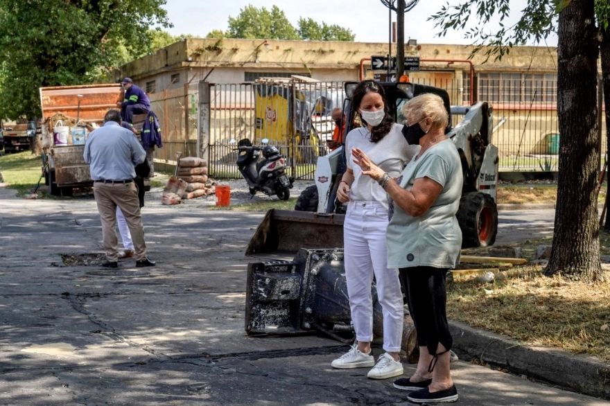 En Vicente López, Soledad Martínez inauguró nuevas rampas de acceso