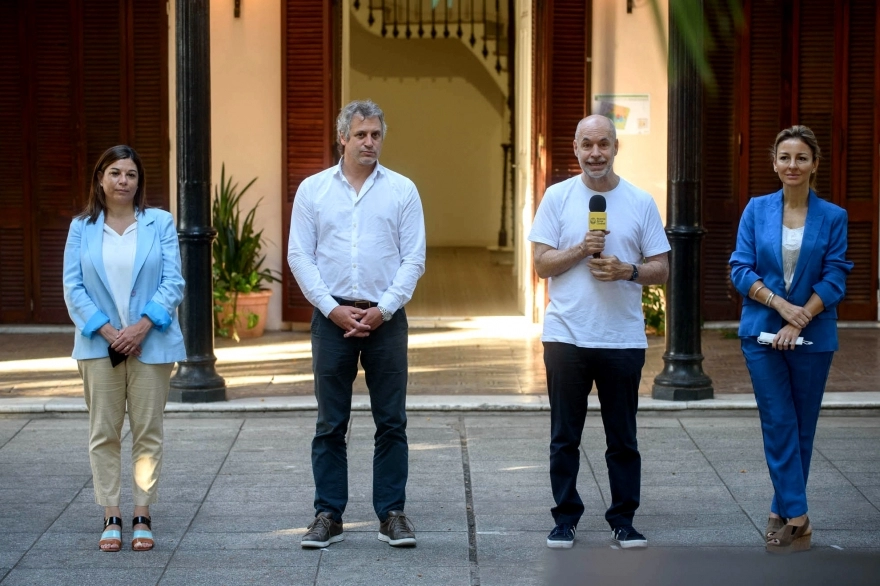 Larreta presentó las primeras seis escuelas bilingües públicas en CABA